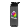 Garyline® Flair Tritan® Bottle with Drink-Thru Lid - 26 oz. - Translucent smoke